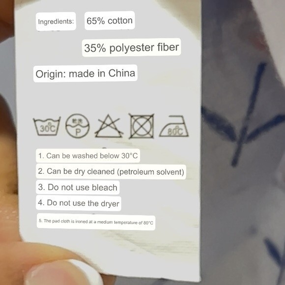 NWT Baby Blue Button Up Blouse with Floral Embroidery and Swiss Dots Sz. Medium - Picture 6 of 10